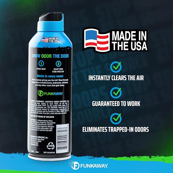 Extreme Odor Eliminating Room Refresher AeroSpray, 6 oz., Odor Eliminating Room Spray Removes Musty, Stuffy, alternate