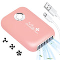 Eyelashes Rechargeable Fan, Mini Lash Fan Eyelash Extensions Portable USB Handheld Fans Dryer Air Conditioning Blower for
