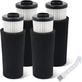 F112 Filter Replacement 4 Pack Compatible with Upright Vacuum Cleaner, Pre Motor Endura Odor Trapping Filter Set