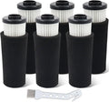 F112 Filter Replacement 6 Pack Compatible with Upright Vacuum Cleaner, Pre Motor Endura Odor Trapping Filter Set