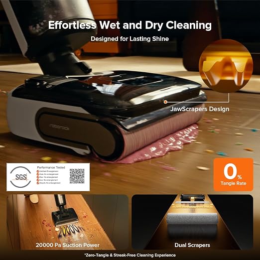 F25 Combo Cordless Wet Dry Vacuum Cleaner, 5-in-1 Stick Vacuum Mop with 180° Lie-Flat, alternate product view 3