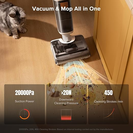 F25 GT Set Wet Dry Vacuum Mop, Wet Dry Vacuum Cleaner Cordless, 20000Pa Floor Cleaner Machine for Tile Hard Floor, alternate