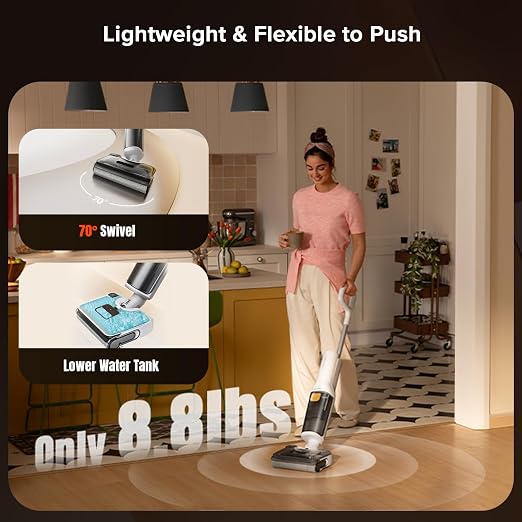 F25 GT Set Wet Dry Vacuum Mop, Wet Dry Vacuum Cleaner Cordless, 20000Pa Floor Cleaner Machine for Tile Hard Floor, alternate