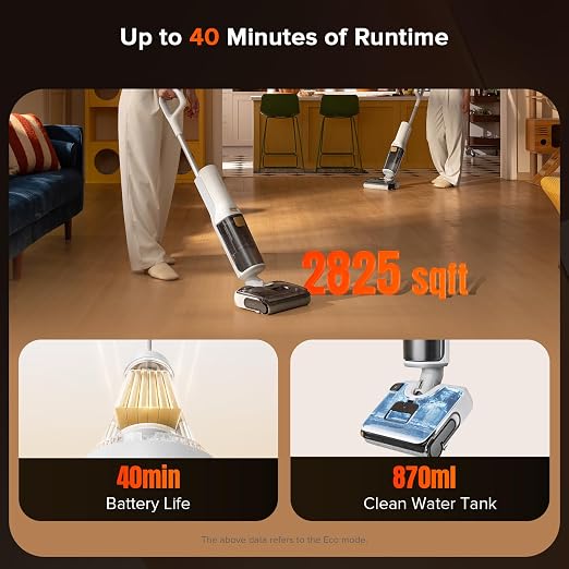 F25 GT Set Wet Dry Vacuum Mop, Wet Dry Vacuum Cleaner Cordless, 20000Pa Floor Cleaner Machine for Tile Hard Floor, alternate