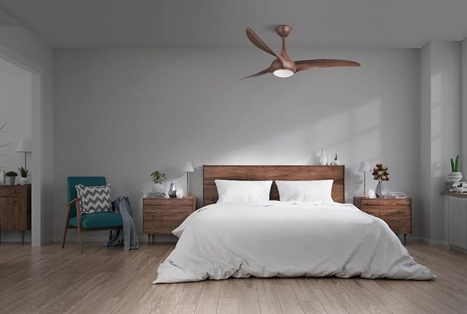F844-DK, Light Wave 52" Ceiling Fan with LED Light Kit, Distressed Koa Finish, alternate product view 5