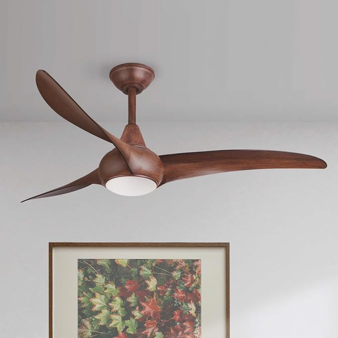 F844-DK, Light Wave 52" Ceiling Fan with LED Light Kit, Distressed Koa Finish, alternate product view 9