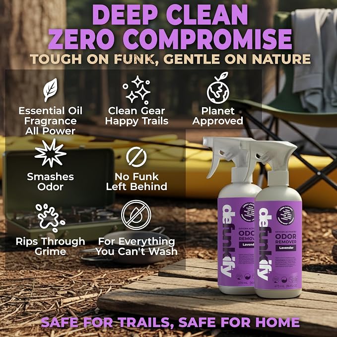 Fabric Freshener Spray, 32oz. 'Lavender' Odor Remover Spray. Shoe Deodorizer, Carpet Deodorizer, Odor Eliminator for Strong