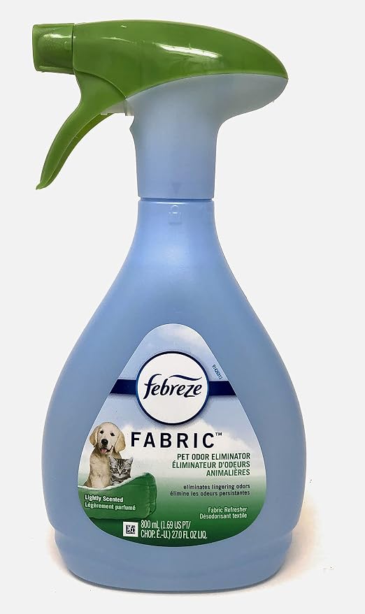 Fabric Refresher Value Pack, Pet Odor Eliminator and Extra Strength Fabric Deodorizer, 27 Fl Oz, Pack of 2, alternate product