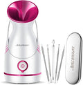 Facial Steamer - Nano Ionic Face Steamer Warm Mist Steamer for Home Sauna SPA, product image