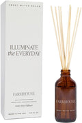 Farmhouse Amber Reed Diffuser Set | Apple, Orange, Pumpkin, Fall Scented Reed Diffusers | Housewarming Gifts | Air, product