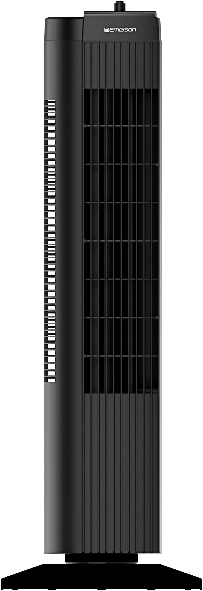 FAT2835-A Tower 60 Degree Oscillating Fan, 3 Speed Settings with Manual Knob, and Convenient Carry Handle, Black, alternate