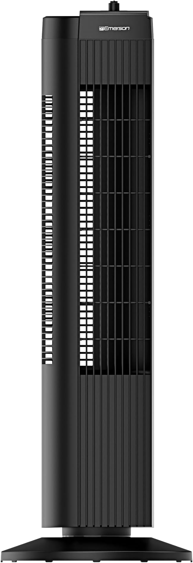 FAT2835 Tower 60 Degree Oscillating Fan, 3 Speed Settings with Manual Knob, and Convenient Carry Handle, Black