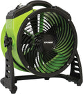 FC-200 Heavy Duty Industrial High Velocity Whole Room Air Mover Air Circulator Utility Floor Fan, 4 Speeds, Timer, 13 inch