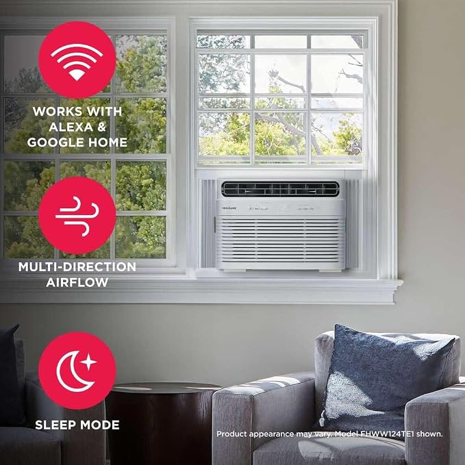 FHWW144TF1 Smart Window Air Conditioner, 14000 BTU, alternate product view 12