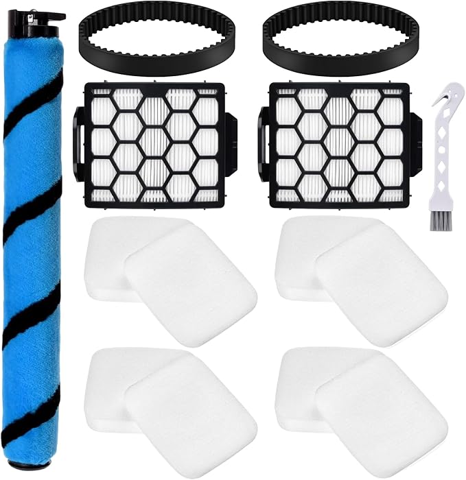 Filter Brush Belt Replacement Parts for Shark UV850 Performance Lift-Away ADV DuoClean PowerFins Upright Vacuum, 1 Brush