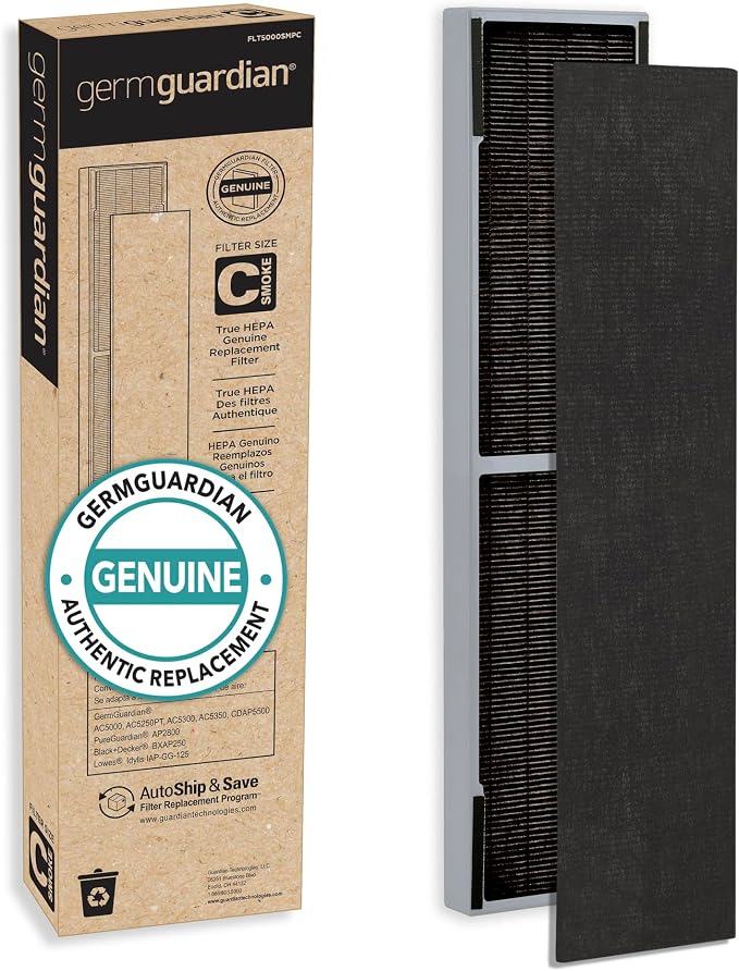 Filter C Smoke Clear HEPA Genuine Air Purifier Filter, for Wildfire Smoke, Odors, product image