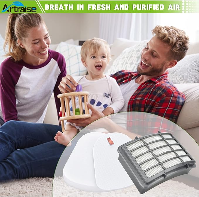 Filters for Shark Navigator Lift Away Deluxe Upright Vacuum Replacement CU512 CU520 UV540 UV440 NV360 NV350 NV351 NV352 NV355