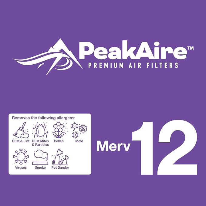 FIlters Merv 12 18" x 30" x 1" Air Filter for Home, Office, Work HVAC, Furnace Or Heater, Made in USA, 4-Pack 4 PACK
