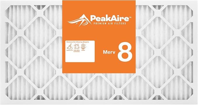 FIlters Merv 8 Basic 24" x 30" x 1" Air Filter for Home, Office, Work HVAC, Furnace Or Heater, Made in USA, 4-Pack 4 PACK