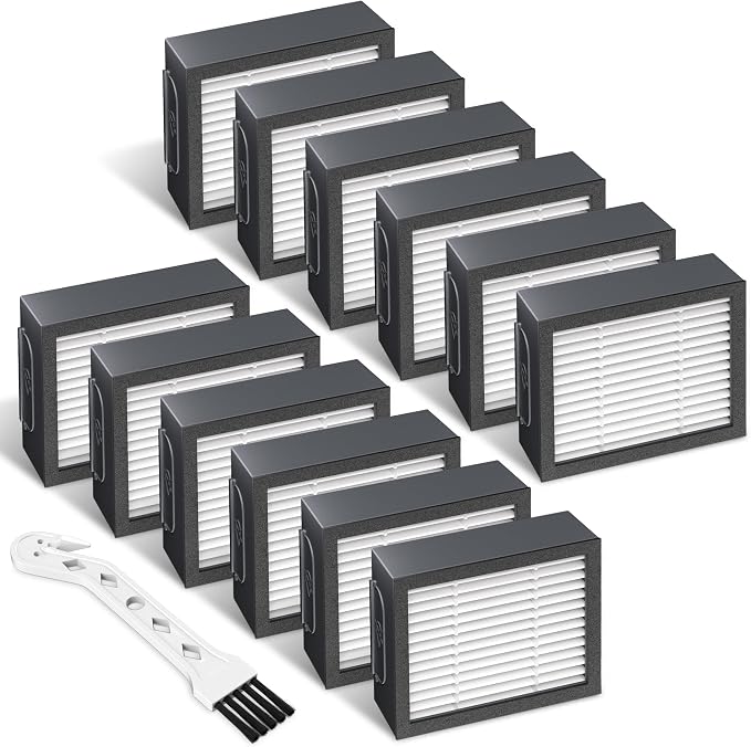 Filters Replacement Fit for i-Robot Roomba E I & J Series i1 i3 i3+ i4 i5/plus i7 i7+/plus i6 i6+ i8 i8+ E5 E6 E7 Vacuum