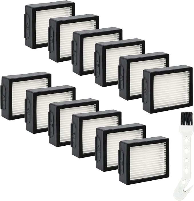 Filters Replacement for Roomba E I & J Series i7 i7+/plus i3 i3+ i4 i4+ i5 i5+ i6 i6+ i8 i8+ E5 E6 E7 Vacuum Cleaner