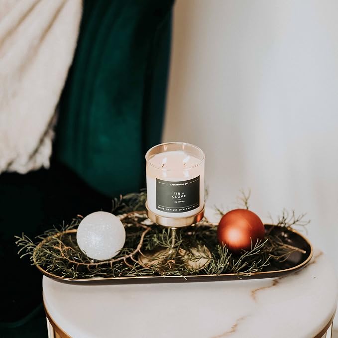 . Fir & Clove 2 Wick Scented Candle - 37 Hour Burn - Luxury made from natural materials Soy Wax Candles, alternate product