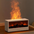 Fireplace Flame Diffuser Air Humidifier, Essential Oil Diffuser with 7 Colors Light & Timer, product image