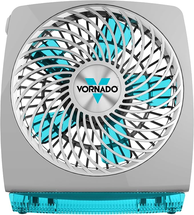 FIT Personal Air Circulator Fan with Fold-Up Design, Directable Airflow, Compact Size, Perfect for Travel or Desktop Use