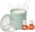 Flameless Candle Aromatherapy Essential Oil Diffuser with 2 ClickWick Essential Oil Blends, product image