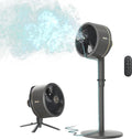FlexBreeze Pedestal & Tabletop, Indoor & Outdoor, Portable, Oscillating Fan with Remote, Quiet, Powerful, Corded & Cordless