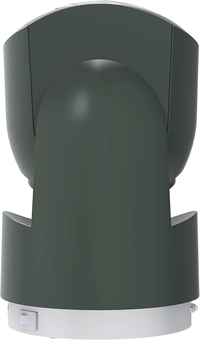 Flippi V10 Oscillating Compact Air Circulator Fan, Quiet Portable Fan for Office or Bedroom, Adjustable Head, 3 Speeds