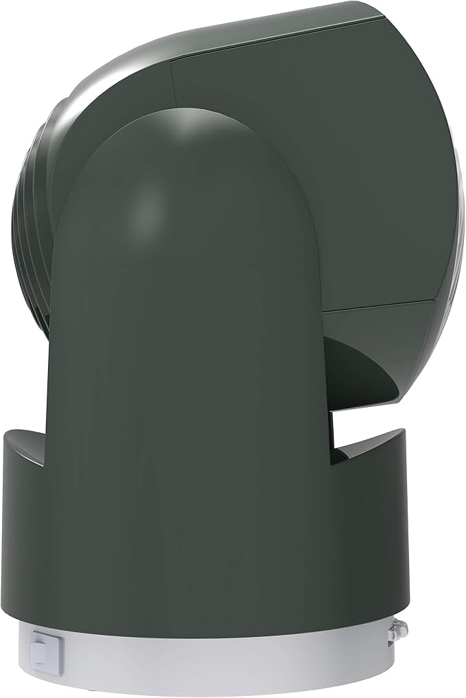 Flippi V10 Oscillating Compact Air Circulator Fan, Quiet Portable Fan for Office or Bedroom, Adjustable Head, 3 Speeds
