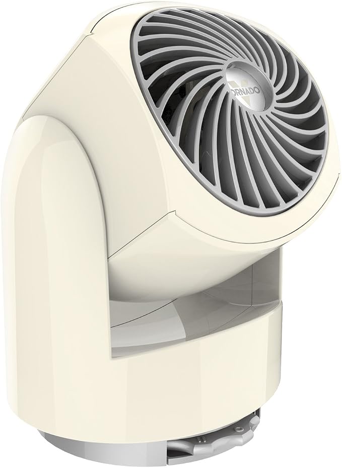 Flippi V6 Compact Air Circulator Fan, Quiet Portable Travel Fan for Office or Bedroom, Adjustable Head, 2