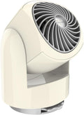 Flippi V6 Compact Air Circulator Fan, Quiet Portable Travel Fan for Office or Bedroom, Adjustable Head, 2