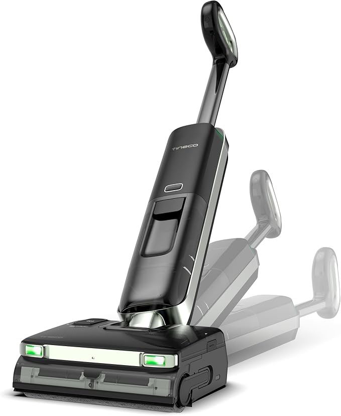 Floor ONE S7 Master Wet Dry Vacuum Cleaner, 23kPa Suction Vacuum Mop with DustReveal Green Headlight, 65 Min Runtime, product