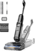 Floor One S7 Stretch Steam Cordless Wet Dry Vacuum Steam Mop All-in-One, 320°F HyperSteam, 180° Lay-Flat, Anti-Tangle Design