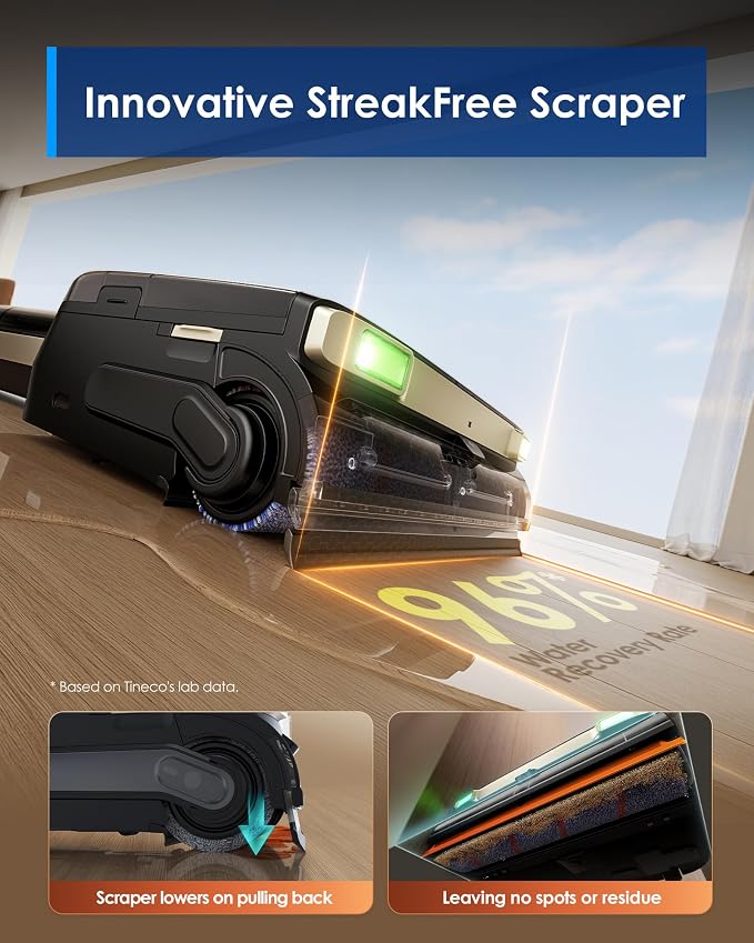 Floor ONE S9 Master Wet Dry Vacuum Cleaner, ThermoBlast Tech & Hot Water Vacuum Mop, 23kPa Suction, 65 Min Runtime, alternate