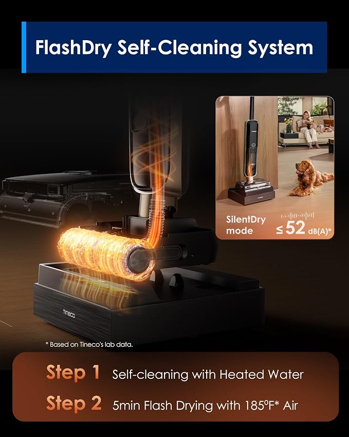 Floor ONE S9 Master Wet Dry Vacuum Cleaner, ThermoBlast Tech & Hot Water Vacuum Mop, 23kPa Suction, 65 Min Runtime, alternate