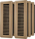 Floor Register 2x12, 6 Pack Floor Vent Covers for Home Floor Heavy Duty Steel Walkable Floor Vents Air Vent Covers 14x6 for