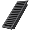 Floor Register 4X10 Inches, Heavy Duty Walkable Floor Vent Covers, Easy Adjust Air Supply Lever Decorative Floor Vents - Vent