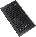 Floor Register 4x8 Inches - Heavy Duty Walkable Steel Floor Vents Ease Adjust Air Flow Direction Floor Registers - Boston
