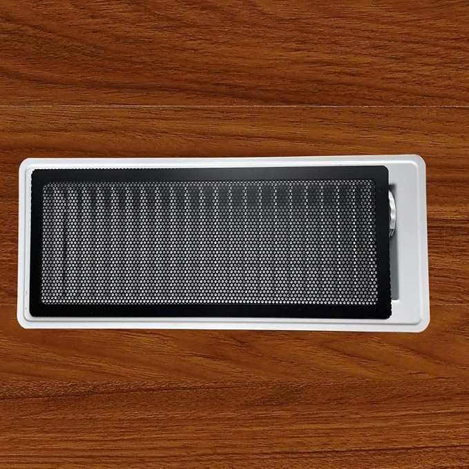 Floor Register Vent Cover- 4"x10" Magnetic Air Vent Screen Mesh Cover, Perfect for Wall/Ceiling/Floor Air Vent Filters