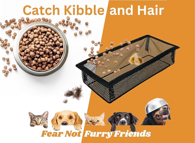 Floor Vent Screen Net, Air Vent Filter Mesh Catches Toys Snacks Pet Hair and Pet Food, Keeps Bugs Out, Patented, alternate