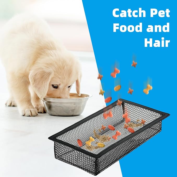 Floor Vent Screen Net for Home Floor, Floor Register Cover Trap 4 x 12 Inch, Air Vent Filter Mesh Catches Coin, Toys, Pet