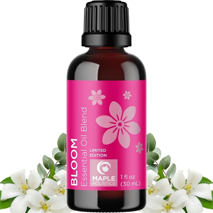 Floral Essential Oil Blend for Diffuser - Flower Essential Oil for Diffusers Baths Candles Soaps & DIYs with Pure Undiluted