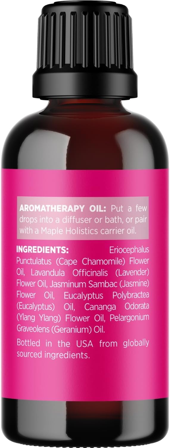 Floral Essential Oil Blend for Diffuser - Flower Essential Oil for Diffusers Baths Candles Soaps & DIYs with Pure Undiluted