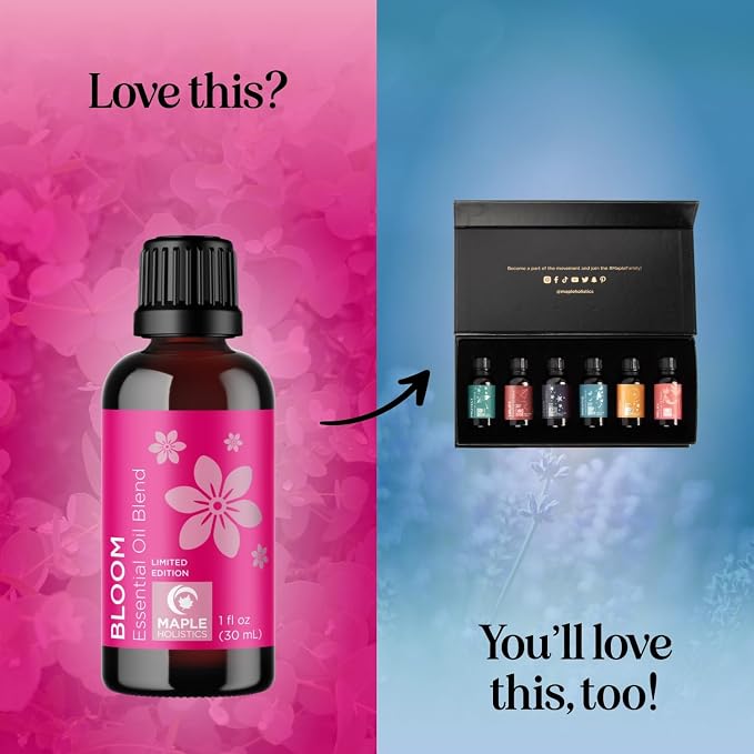 Floral Essential Oil Blend for Diffuser - Flower Essential Oil for Diffusers Baths Candles Soaps & DIYs with Pure Undiluted