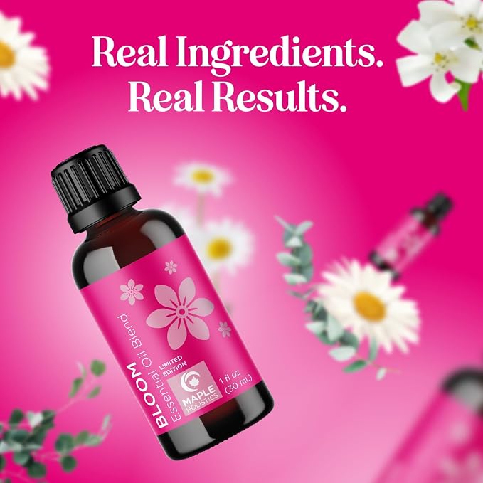 Floral Essential Oil Blend for Diffuser - Flower Essential Oil for Diffusers Baths Candles Soaps & DIYs with Pure Undiluted