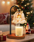 Flower Candle Warmer Lamp with Timer - Dimmable Electric Candle Warming Lamps, product image
