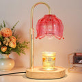 Flower Candle Warmer lamp with Timer Dimmer,Adjustable Height Candle Warmer,Fits All Jar Scented Candles,Christmas Gifts for